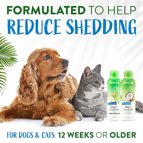 TropiClean Lime Coconut Dog Shampoo & Conditioner Set