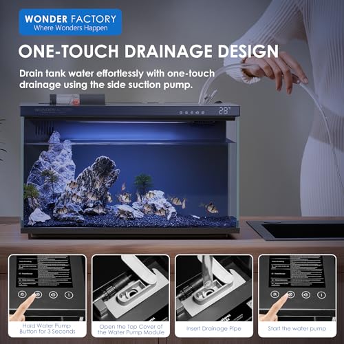 5 Gallon Self-Cleaning Smart Fish Tank Kit