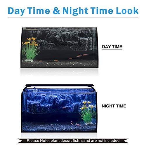 Hygger 8 Gallon Curved LED Aquarium Kit