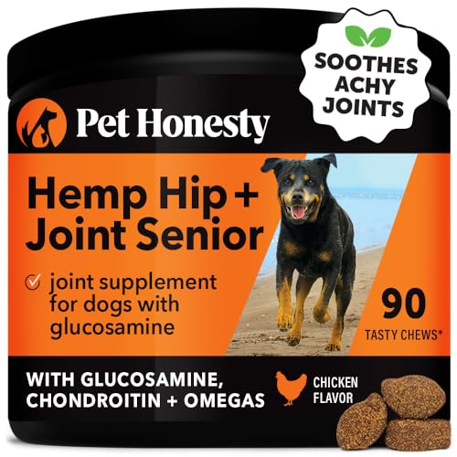 Senior Dog Joint Supplement with Hemp & Glucosamine