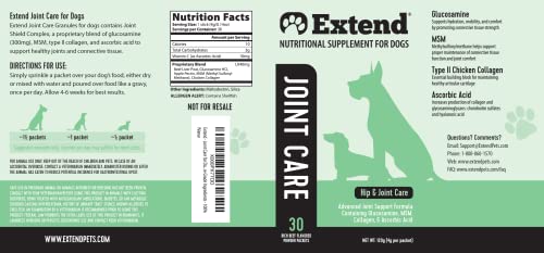 Joint Care for Dogs - Glucosamine, MSM & More