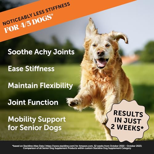Senior Dog Joint Supplement with Hemp & Glucosamine