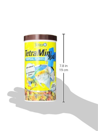 TetraMin Plus Tropical Fish Flakes, 7.06 Ounce