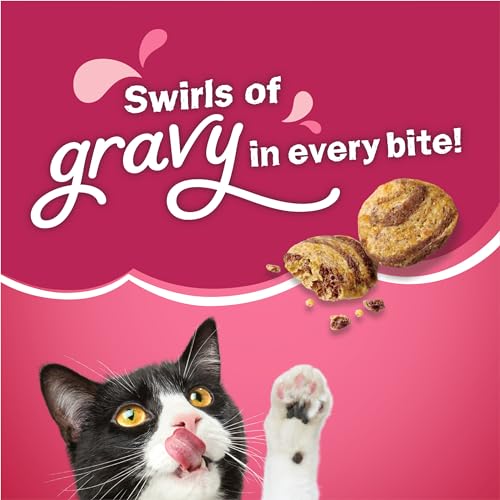 Purina Friskies Gravy Swirlers Dry Cat Food 16 lb