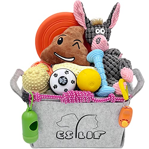 ESYLIF 20-Pack Dog Chew Toys for Puppies