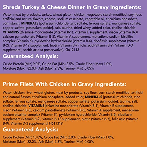 Friskies Gravy Wet Cat Food Variety Pack