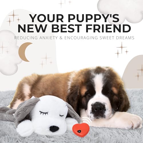 Calming Heartbeat Snuggle Puppy for Dog Anxiety