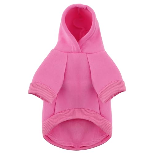Stylish Pink Chihuahua Dog Hoodie for All Seasons