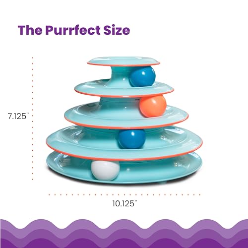Catstages Meowtain Interactive 4-Tier Cat Toy