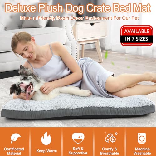 Deluxe Washable Dog Bed for Large Dogs