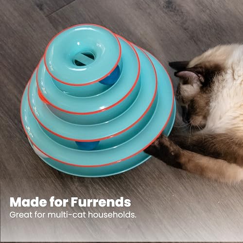 Catstages Meowtain Interactive 4-Tier Cat Toy