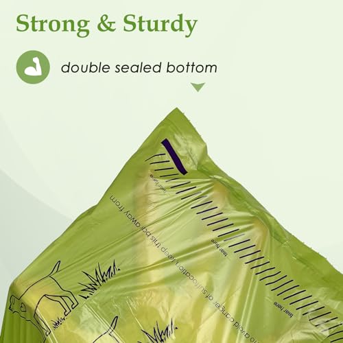 240 Lavender Scented Leakproof Dog Poop Bags