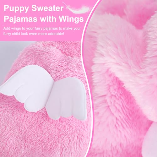 Cute Fleece Dog Pajamas for Small Pets