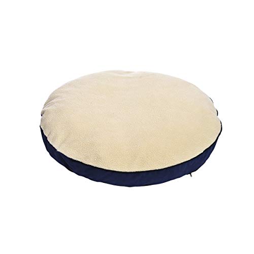 Cozy Blue Pet Cave Bed for Large Dogs