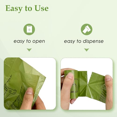 240 Lavender Scented Leakproof Dog Poop Bags
