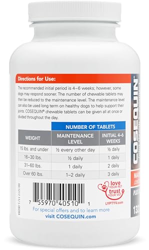 Cosequin Joint Health Chews for Dogs - 132 Tablets