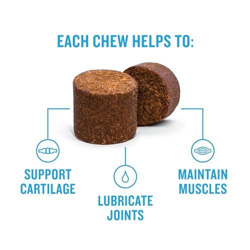 VetIQ Glucosamine Dog Joint Support Chews, 180 Count