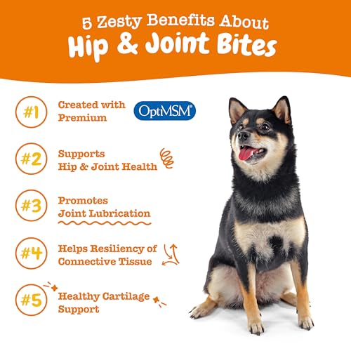 Zesty Paws Hip and Joint Chews for Dogs