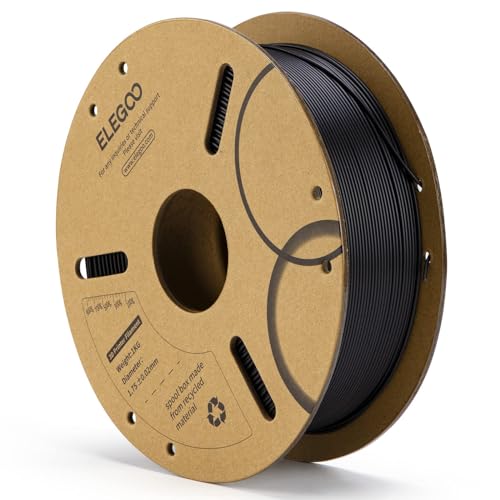 Black ELEGOO PLA 3D Printer Filament