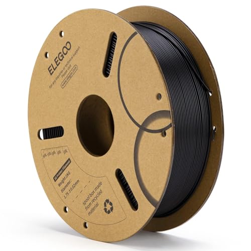 Black ELEGOO PLA 3D Printer Filament