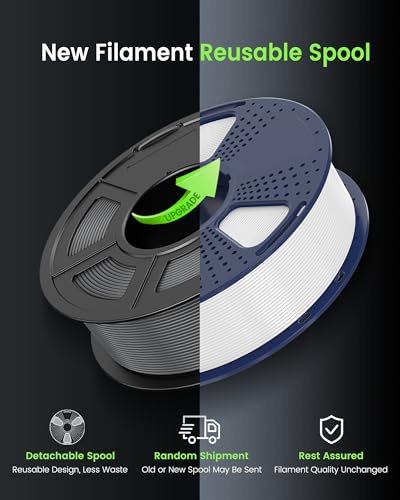 SUNLU PETG 3D Printer Filament Bundle, Accurate Dimension, Blue+Green