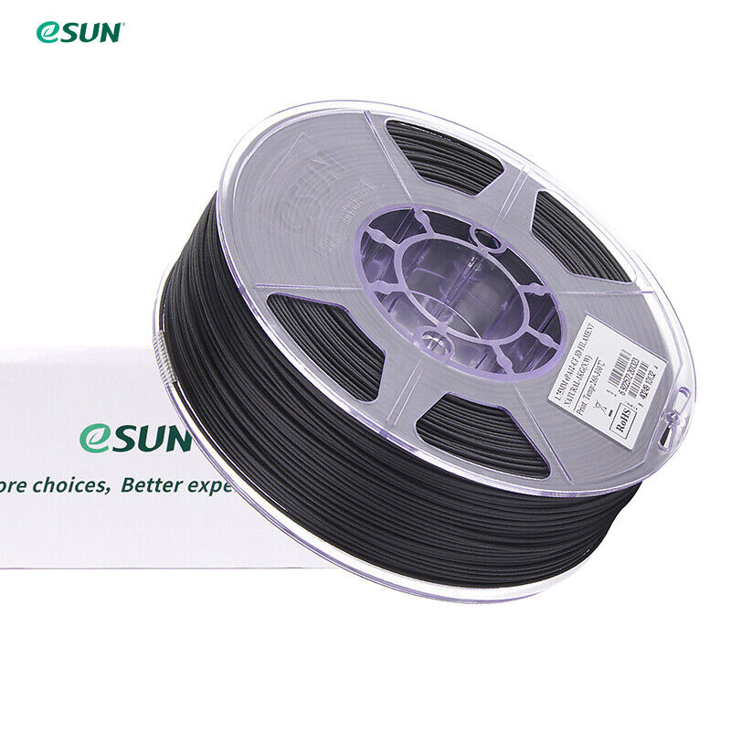 1.75mm Carbon Nylon Filament: eSUN PA12-CF 1kg/2.2LB in Natural