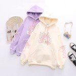 Kawaii Bunny Hoodie Pullover for Teen Girls