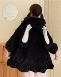 Kawaii Bunny Ear Hoodie Sweater for Women