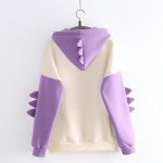 Kawaii Dinosaur Hoodie for Teens and Women