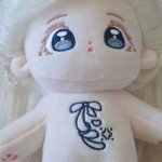 Cute 20cm Kawaii Anime Plush Doll with Big Eyes