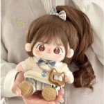 Kawaii 20cm Plush Doll with Cute Outfit