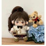 Kawaii 20cm Plush Doll with Cute Outfit
