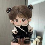 Kawaii 20cm Plush Doll with Cute Outfit