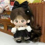 Kawaii 20cm Plush Doll with Cute Outfit