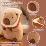 Cute Kawaii Capybara Plush Pillow Doll Toy