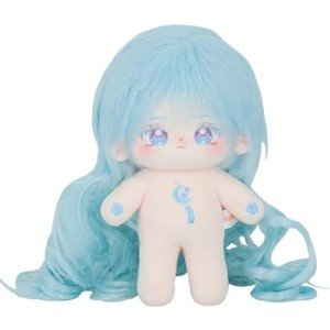 Kawaii Mermaid Plush Doll Dress-Up Toy