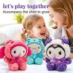 Kawaii 3-Pack Anime Plush Dolls for Kids