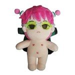 8" Saiki K Kawaii Plush Toy with Removable Outfit