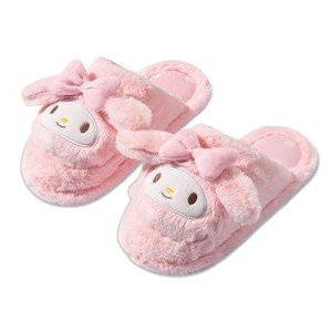 Kawaii Anime Melody Plush Fuzzy Floor Slippers