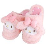 Kawaii Anime Melody Plush Fuzzy Floor Slippers