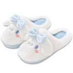 Kawaii Cloud Plush Slippers for Cozy Comfort