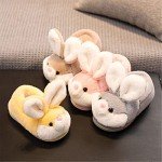 Kawaii Bunny Plush Slippers for Cozy Comfort