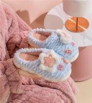Kawaii Star Plush Slippers for Women and Men