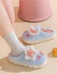 Kawaii Star Plush Slippers for Women and Men
