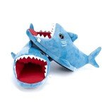 Kawaii Shark Slippers | Cute Plush Anime Shoes