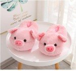 Cute Pig Kawaii Plush Slippers for Home