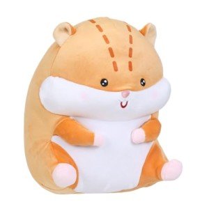 Adorable 10-Inch Kawaii Hamster Plush Toy