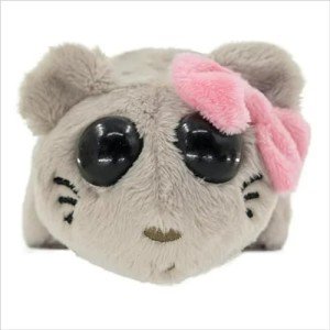 Cute Sad Hamster Plush Toy with Violin Sound