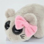 Cute Sad Hamster Plush Toy with Violin Sound