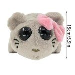 Cute Sad Hamster Plush Toy with Violin Sound